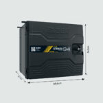Geladeira para Caminhão Strada 94 Litros Duplex Elber 12V 24V