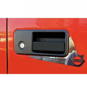 Par de Moldura Asa Delta Inox Maçaneta de Porta Volvo Fh 2014