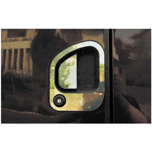 Par de Apliques em Inox Maçaeta de Porta para Ford Cargo Moderno