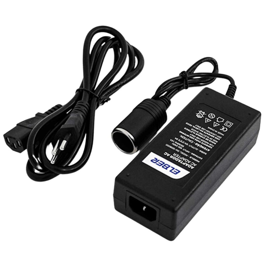 Fonte Conversora Elber para Geladeira Portátil de 12/24v para 110/220v