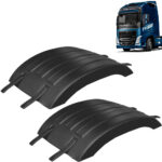 Par Centro Para-Lama Traseiro para Caminhão Volvo FH após 2015 com Presilhas