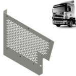 Aplique Inox Frontal Catalizador para Caminhão Scania S4 114 / 124