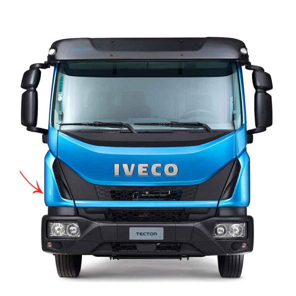 Defletor de Coluna para Caminhão Iveco Tector após 2020 Lado Direito