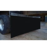 Apara-Barro Lameiro Badana Preto Liso para Caminhão 2.60 x 100