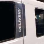Par Aplique Inox Coluna da Porta para Caminhão Vw Delivery após 2018