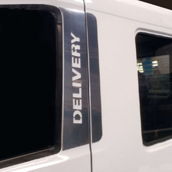 Par Aplique Inox Coluna da Porta para Caminhão Vw Delivery após 2018