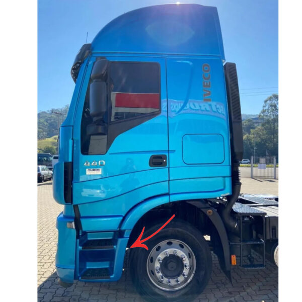 Estribo Cabine para Caminhão Iveco Stralis / Hi-Way Lado Esquerdo