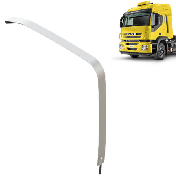 Cinta Inox Tanque Combustível Plástico Quadrado para Caminhão Iveco Stralis após 2008