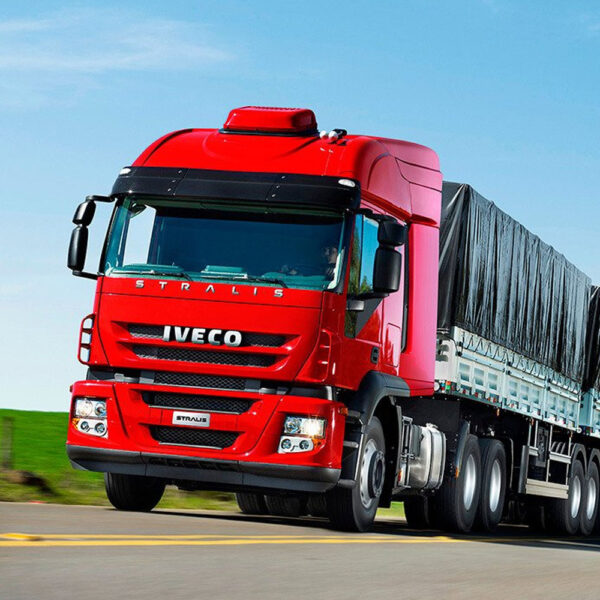 Cinta Inox Tanque Combustível Plástico Quadrado para Caminhão Iveco Stralis após 2008