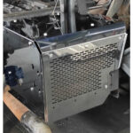 Aplique Inox Frontal Catalizador para Caminhão Scania S4 114 / 124