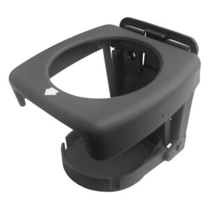 Porta Copos / Lata Dobrável para Caminhão Ônibus Carro Universal - Preto