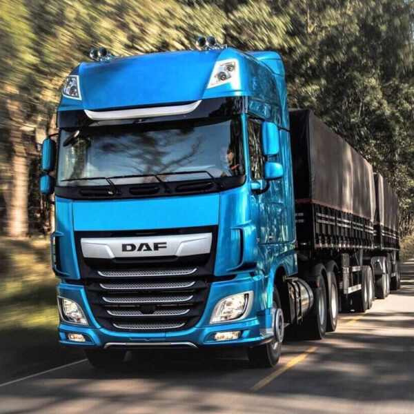 Par Aplique Inox maçaneta Porta para Caminhão Daf CF / XF