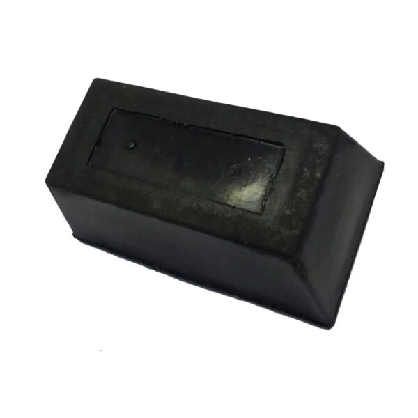 Batente Borracha Para-choque Traseiro para Caminhão 15 x 8 x 7 cm