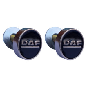 Par Parafuso para Fixar Placa Alumínio para Caminhão Logo DAF