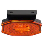 Lanterna Lateral Ambar para Caminhão Exclusive com Suporte e Vigia