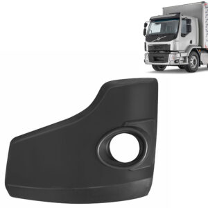Ponteira Para-Choque para Caminhão Volvo Vm após 2020 Lado Esquerdo com Abertura para Farol
