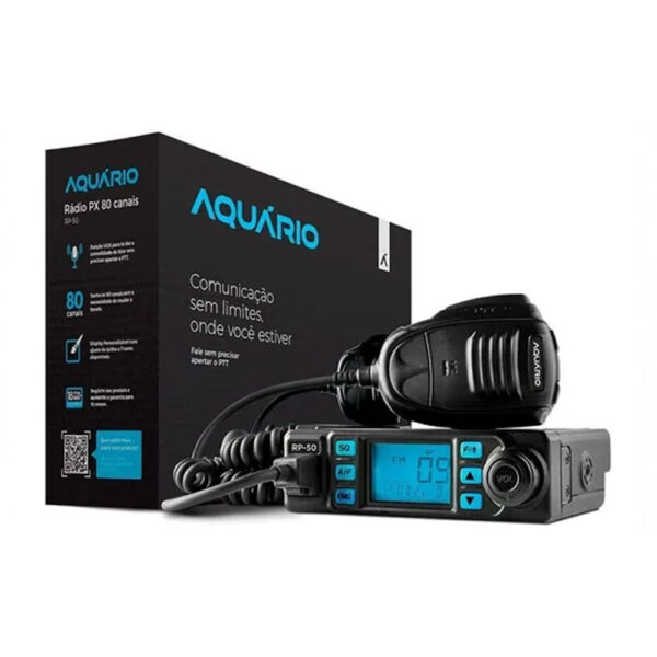 Rádio PX 80 Canais Aquário