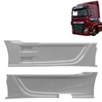 Defletor Carenagem Lateral Tanque para Caminhão Daf XF 6x4 3475 mm