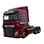 Defletor Carenagem Lateral Tanque para Caminhão Daf XF 6x4 3475 mm