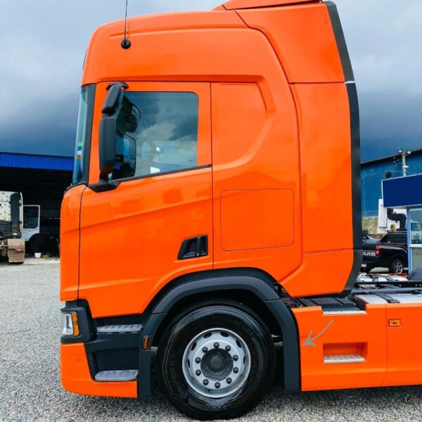 Acabamento Traseiro Para-Lama Cabine para Caminhão Scania NTG Lado Esquerdo