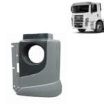 Ponteira Para-Choque para Caminhão Vw Constellation Lado Esquerdo 2 Degraus Cinza