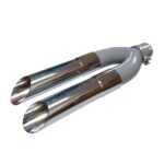 Kit 2 Ponteiras Americanas 4" mais Adaptador duas saídas