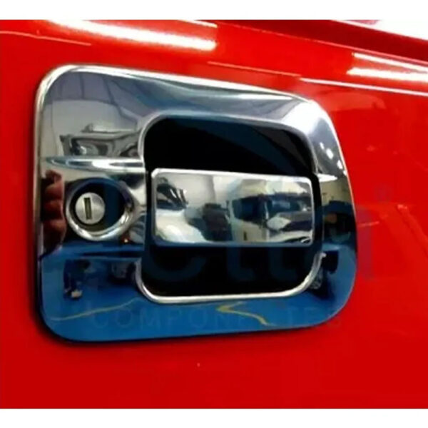 Par Aplique Inox Maçaneta Porta para Caminhão Iveco Stralis