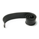 Perfil Borracha Liso Preto para Tanque Combustível Caminhão 54 mm