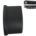 Ponteira Plástica Tira Fino Protetor Ciclista Retangular Caminhão 30x100mm Lado B