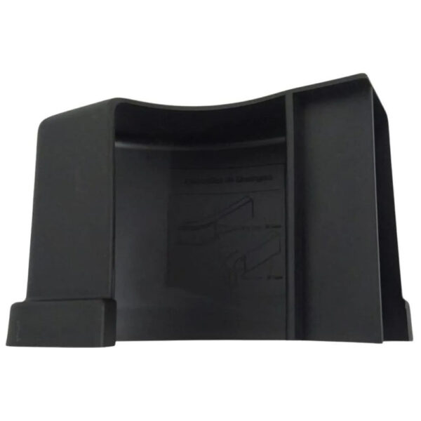 Ponteira Plástica Tira Fino Protetor Ciclista Retangular Caminhão 30x100mm Lado B