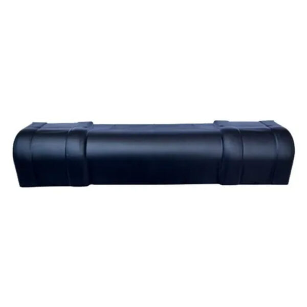 Ponteira Plástica Curvada Tira Fino Protetor Ciclista Retangular Caminhão 40x100mm