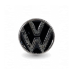 Par Parafuso para Fixar Placa Carro / Caminhão Alumínio Logo VW