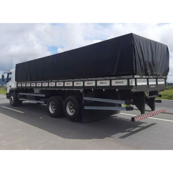 Lona Vinilica Preta Para Caminhão 10x5 Locomotiva