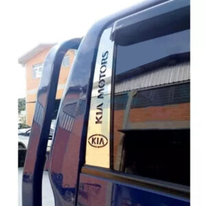 Par Aplique Inox Coluna da Porta para Kia Bongo