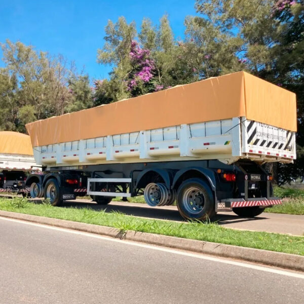 Par Para-Lama Traseiro para Carreta Noma Após 2012