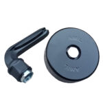 Tampa Antivazamento Alumínio Preta para Tanque Combustível Caminhão Scania / Ford / VW / MB