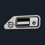 Par Aplique Inox Maçaneta Porta para Caminhão Volvo FH até 2014