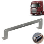 Acabamento Inox Ponteira Escapamento Oblongo para Caminhão Scania NTG