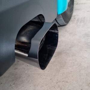 Ponteira Escapamento Oblongo para Caminhão Scania NTG
