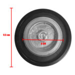 Tampa Antivazamento Alumínio Preta para Tanque Combustível Caminhão Scania / Ford / VW / MB