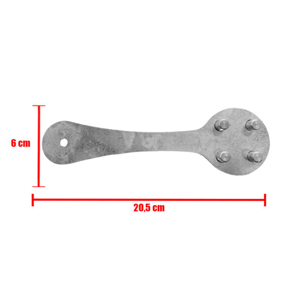 Chave Tampa Antivazamento Plus para Tanque Combustível Inox Caminhão