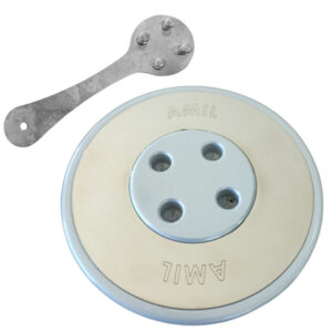 Tampa Antivazamento Plus com Chave para Tanque Combustível Inox Caminhão