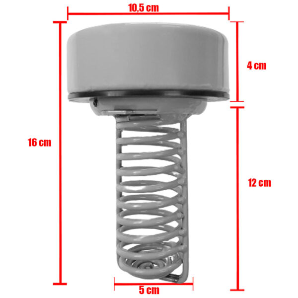 Bocal Antifurto Diesel para Tanque Combustível Volvo / Iveco / Mb / Daf / Man