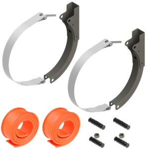 Peças Para Montagem Tanque Inox Lateral 450 MM de Diâmetro (155 Litros - 190 Litros - 235 Litros)