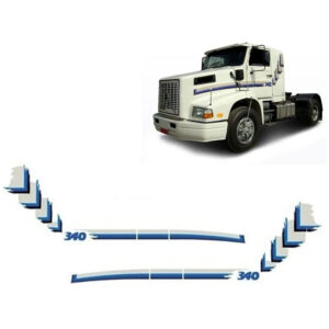 Kit Faixa Adesiva para Caminhão Volvo NL Azul