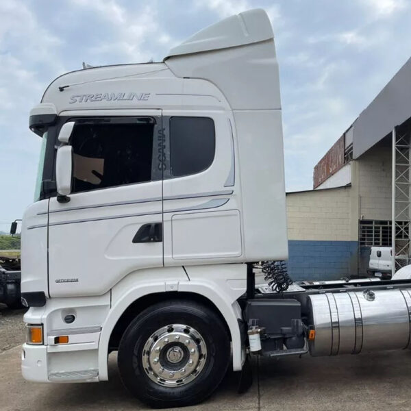 Lateral Externa Cabine para Caminhão Scania G / R - S5 / S6 2008 á 2019 Lado Esquerdo