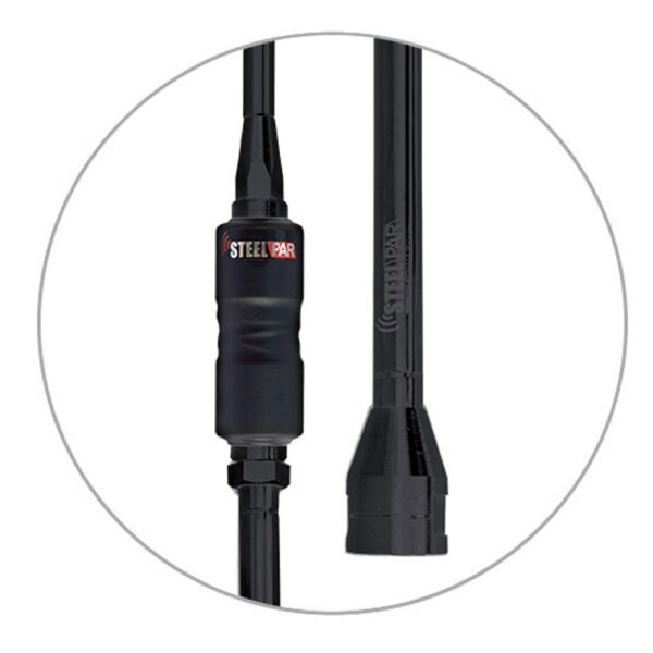 Antena PX Bobinada Argentina Black para Caminhão (Viúva Negra)