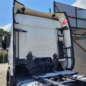 Chapa Traseira Superior Cabine para Caminhão Scania NTG Cabine R