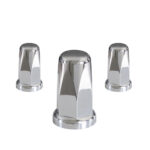 Kit 20 Capas Porca Cromada Belga 32 / 33 MM