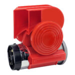 Buzina a Ar Compacta com Compressor 12v Universal para Carro Moto Trator